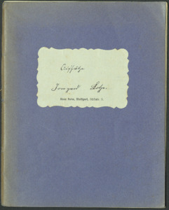 Irmgard Stuhlinger School Essays, from No. 15