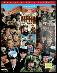 "Department of Defense Celebrates; March 1997; Women's History Month"