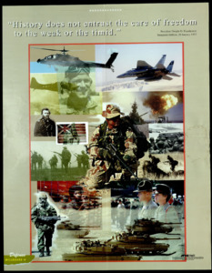 ""History does not entrust the care of freedom to the weak or the timid." President Dwight D. Eisenhower; Inagural Address, 20 January 1953"