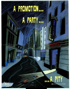"A Promotion...A Party...A Pity"
