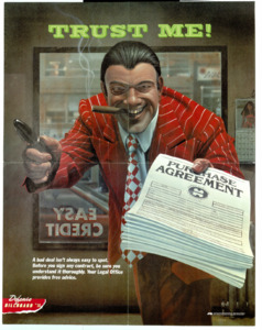 "Trust Me!; A bad deal isn't always easy to spot. Before you sign any contract, be sure you understand it thoroughly. Your Legal Office provides free advice."