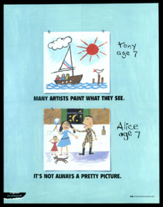 "Many Arists Paint What They See. It's Not Always a Pretty Picture."