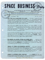<i>Space Business Daily</i>, November 5, 1965.