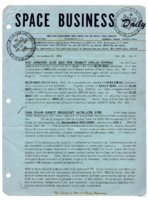 <i>Space Business Daily</i>, November 12, 1965.
