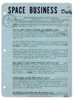 <i>Space Business Daily</i>, November 15, 1965.