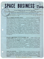 <i>Space Business Daily</i>, November 17, 1965.