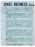 <i>Space Business Daily</i>, December 1, 1965.