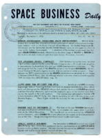 <i>Space Business Daily</i>, December 7, 1965.