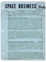 <i>Space Business Daily</i>, December 8, 1965.