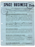 <i>Space Business Daily</i>, December 9, 1965.