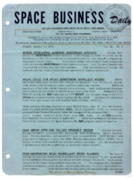 <i>Space Business Daily</i>, January 10, 1966.