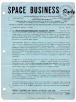 <i>Space Business Daily</i>, January 12, 1966.