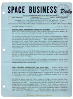 <i>Space Business Daily</i>, January 13, 1966.