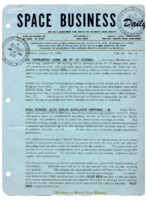 <i>Space Business Daily</i>, January 18, 1966.
