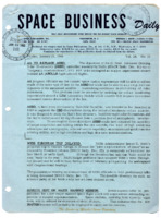 <i>Space Business Daily</i>, January 21, 1966.