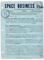 <i>Space Business Daily</i>, January 27, 1966.