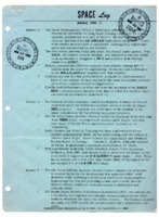 <i>Space Business Daily</i>, Space Log, January 1966.