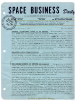 <i>Space Business Daily</i>, February 7, 1966.