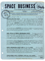 <i>Space Business Daily</i>, February 9, 1966.