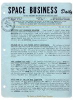 <i>Space Business Daily</i>, February 11, 1966.