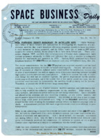 <i>Space Business Daily</i>, February 18, 1966.