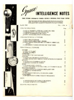 <i>Space Intelligence Notes</i>, April 1962.