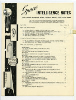 <i>Space Intelligence Notes</i>, May 1962.