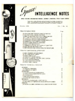 <i>Space Intelligence Notes</i>, October 1962.