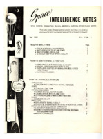 <i>Space Intelligence Notes</i>, May 1963.