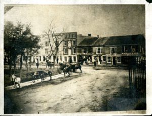 South-Side Courthouse Square, late 1800s.