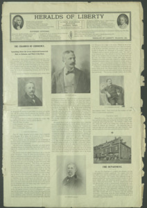 Huntsville Chamber of Commerce Page in the Huntsville Post, 1900