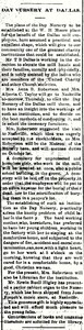 United Charities and the Dallas Day Nursery, 1900