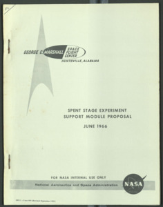 "SPENT STAGE EXPERIMENT SUPPORT MODULE PROPOSAL."