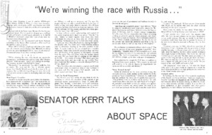 "We're winning the race with Russia."