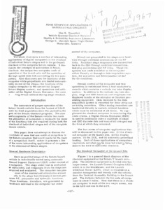 "Some computer applications in Saturn stage checkout."