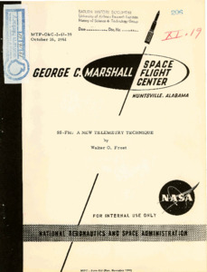 "A new telemetry technique."