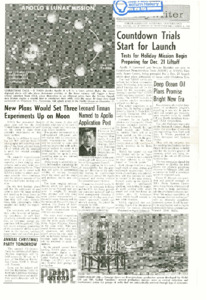 "Countdown trials start for launch."