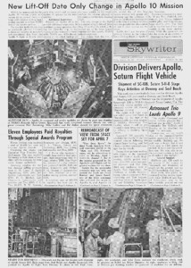 "New Liftoff date only change in Apollo 10 mission."