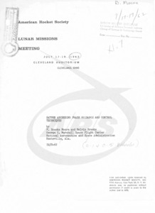 "Saturn ascending phase guidance and control techniques."