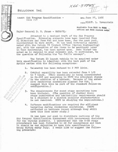 "SAA program specification - case 218."