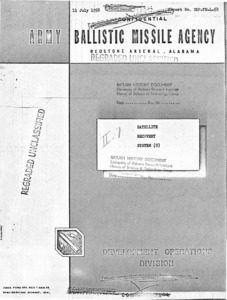 "Satellite recovery system."