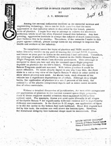 "Planning for strategic deterrence in the 1970s."