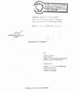 "Organization of a countdown"