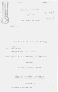 "Pershing (u): a report bibliography."