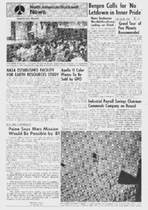 "NASA establishes facility for Earth resources study."