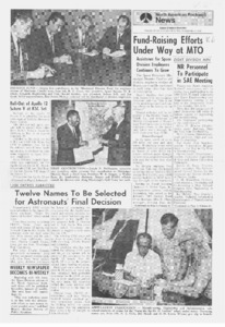 "Fundraising efforts underway at MTO."