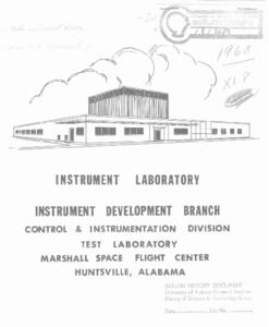 "Mission and facilities of Instrument Development Branch."