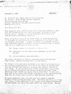 "Letter to Mr. George M. Low. and Joseph F. Shea."