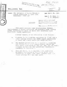 "The Influence of Apollo/Saturn V Launch Operations on Lunar Site Selection: Case 330."