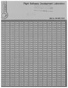 "Flight Software Development Laboratory."